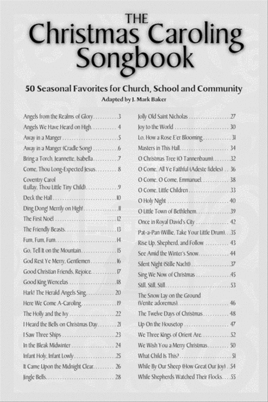 The Christmas Caroling Songbook SSA scores gallery preview page 2