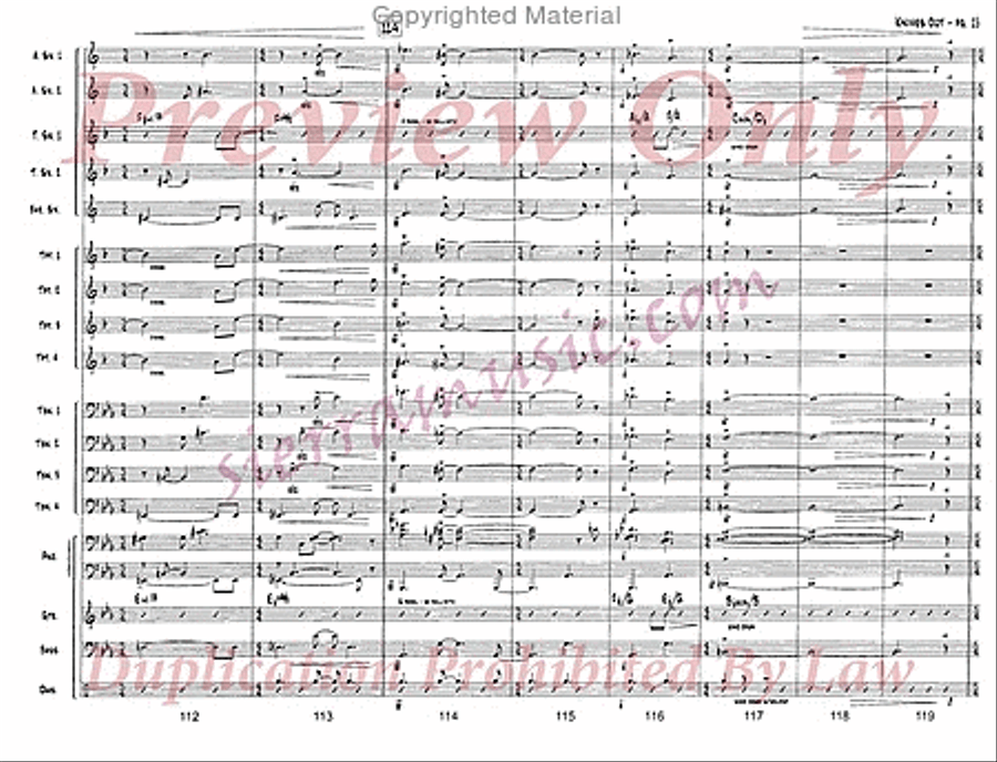I Worship You Jazz Ensemble scores gallery preview page 16