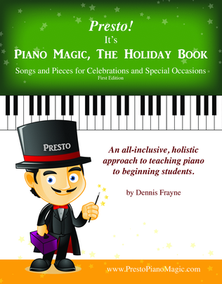 Presto! It's Piano Magic, The Holiday Book