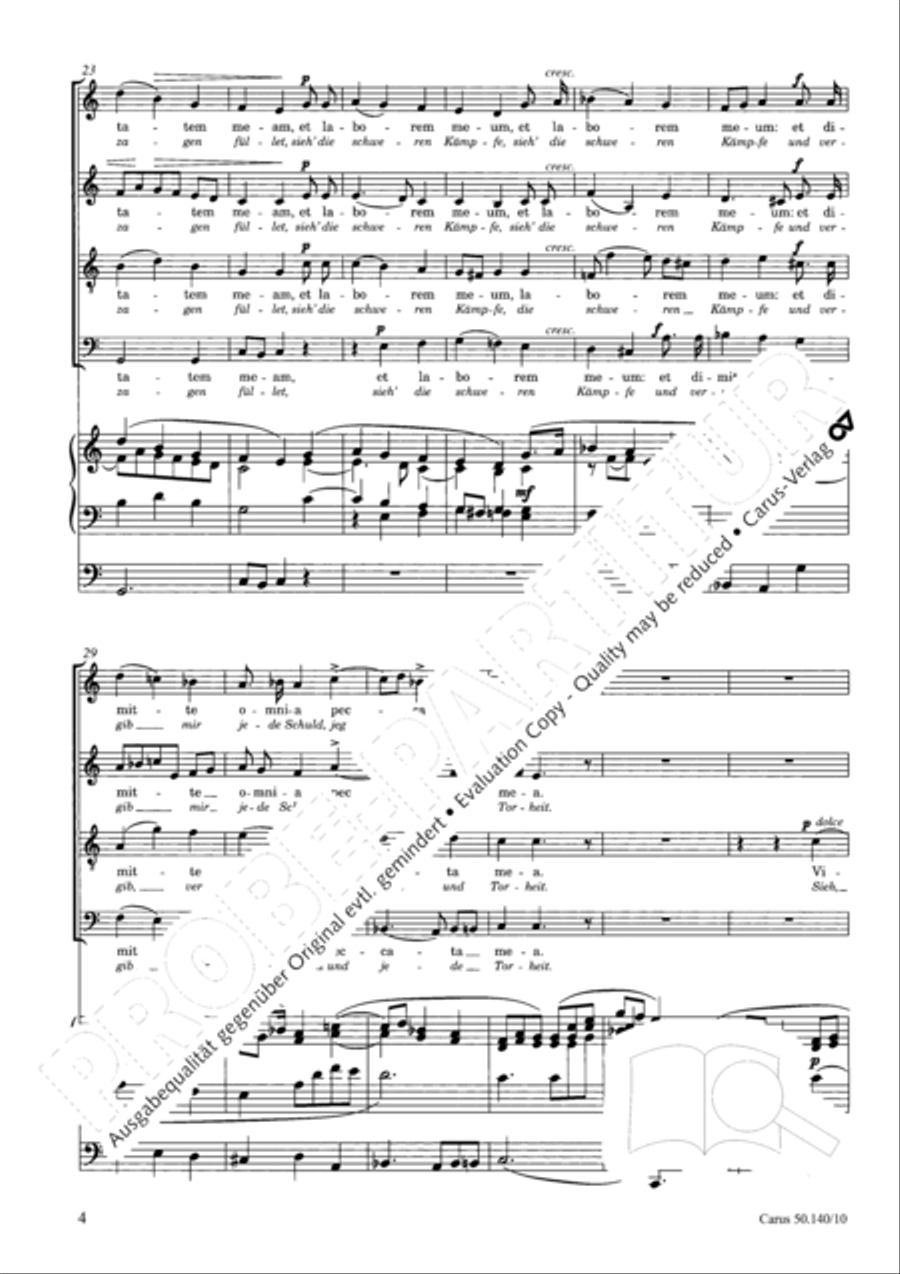 Tribulationes 4-Part scores gallery preview page 5