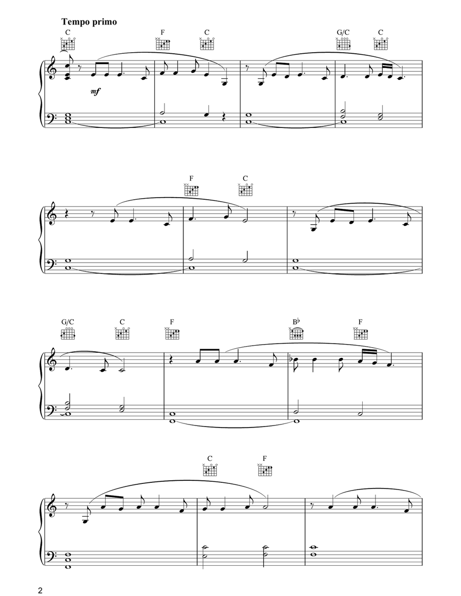 Once Upon A Time...Storybook Love (from The Princess Bride) Piano Solo scores gallery preview page 2