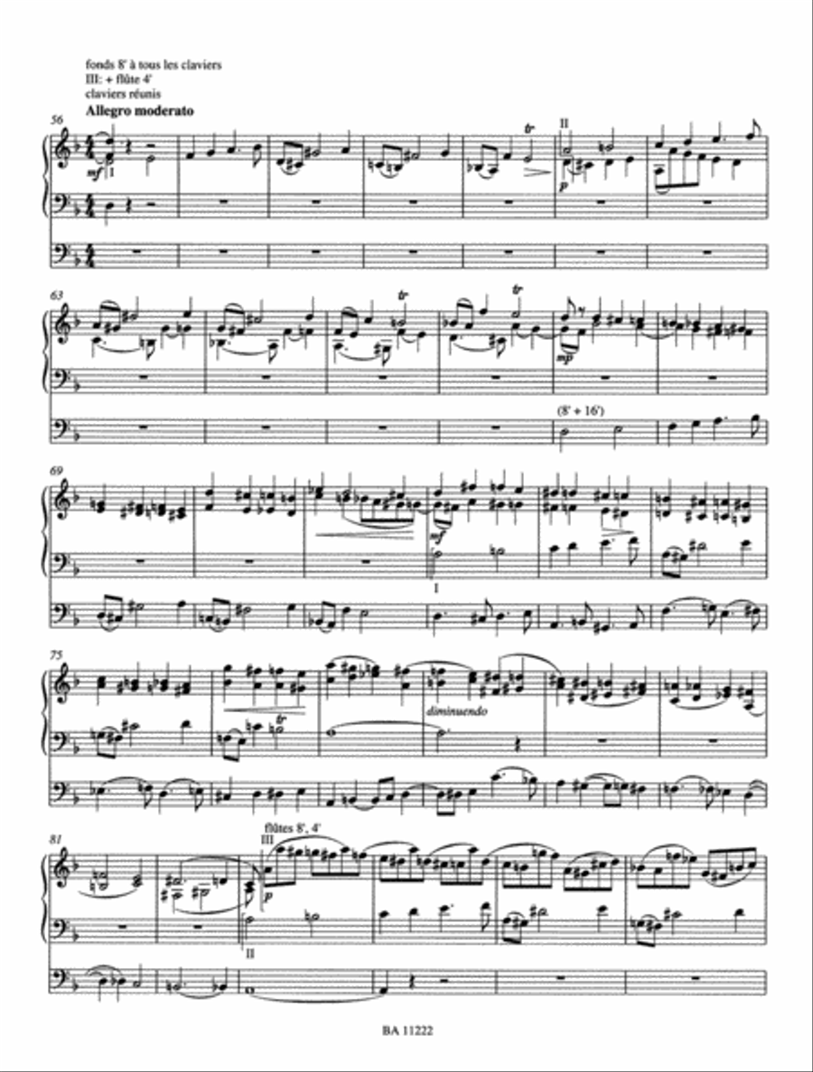 Complete Organ Works Organ scores gallery preview page 3