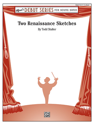 Book cover for Two Renaissance Sketches (score only)