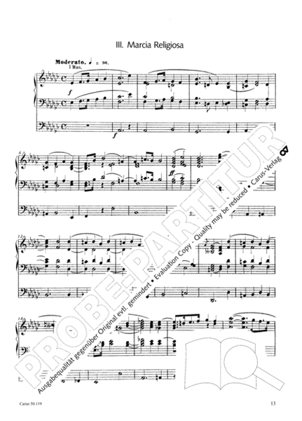 Organ Sonata No. 6 in E flat minor