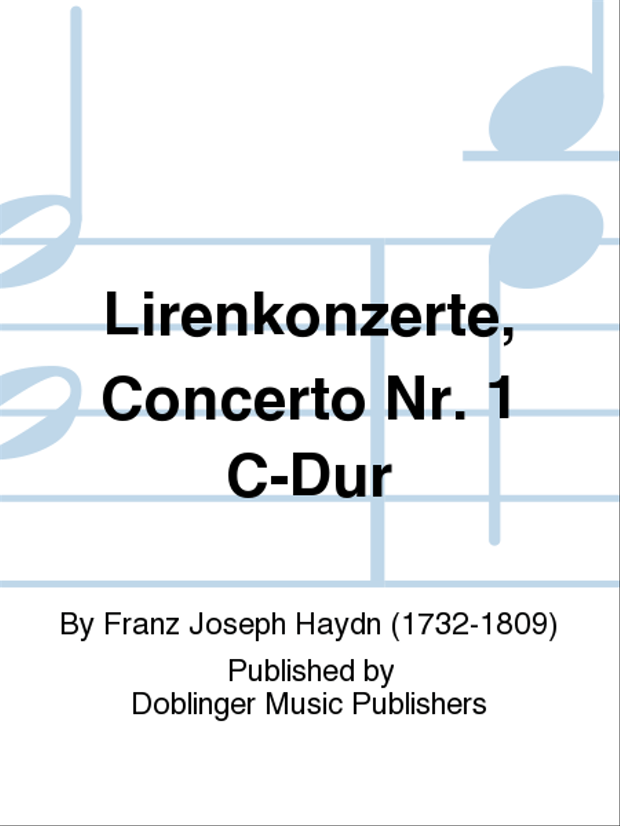 Lirenkonzerte, Concerto Nr. 1 C-Dur Flute scores gallery preview page 1