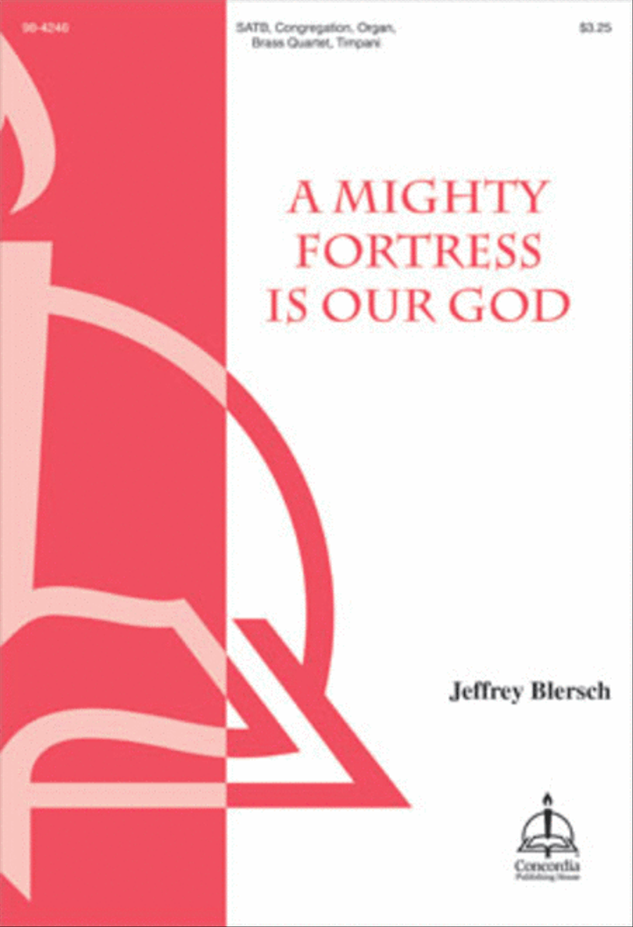 A Mighty Fortress Is Our God (Blersch) 4-Part scores gallery preview page 1