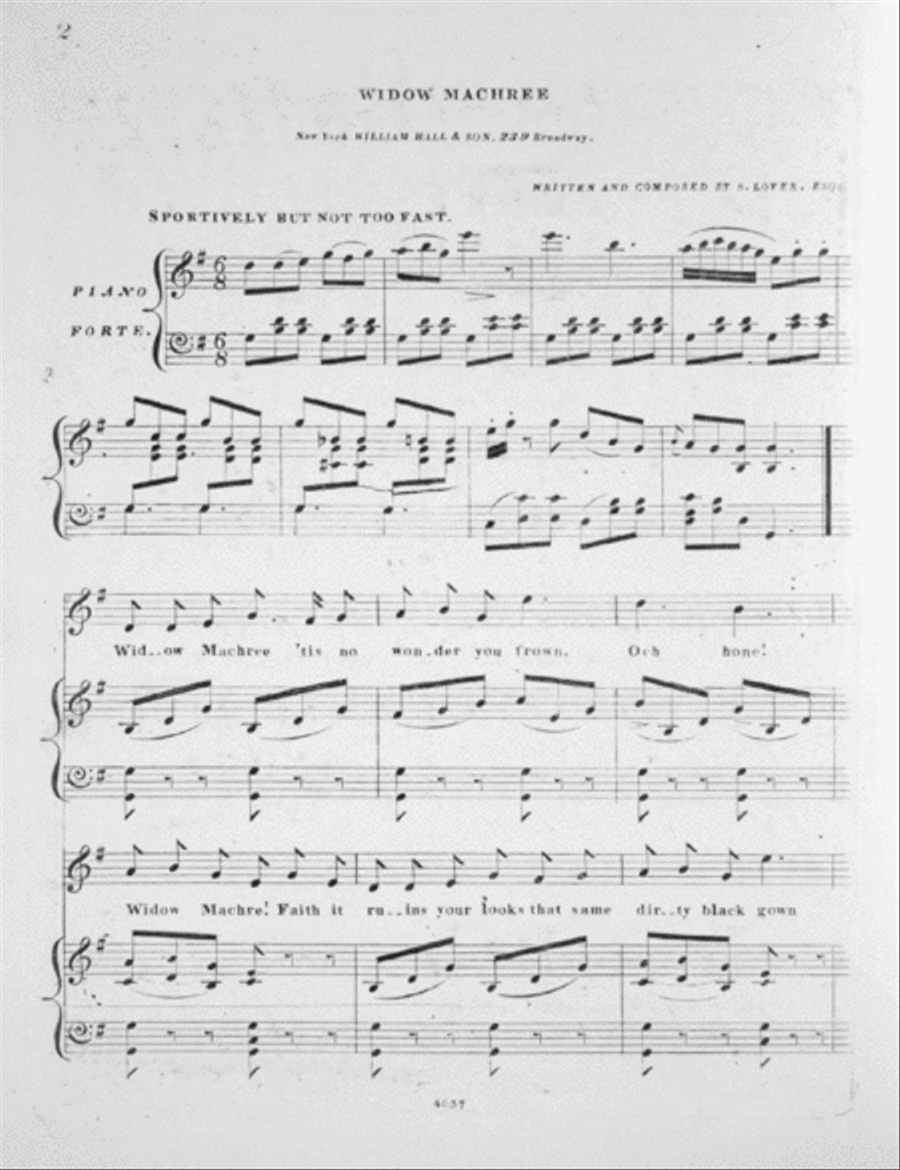 Widow Machree Voice scores gallery preview page 2