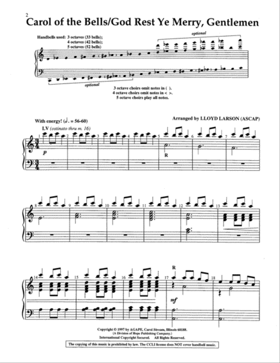 Carol of the Bells/God Rest Ye Merry, Gentlemen