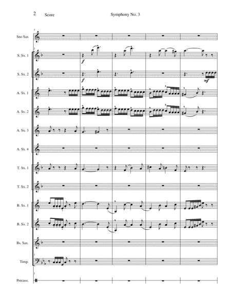 Mvt. IIa. - Moderato (Scherzo) from Symphony No. 3