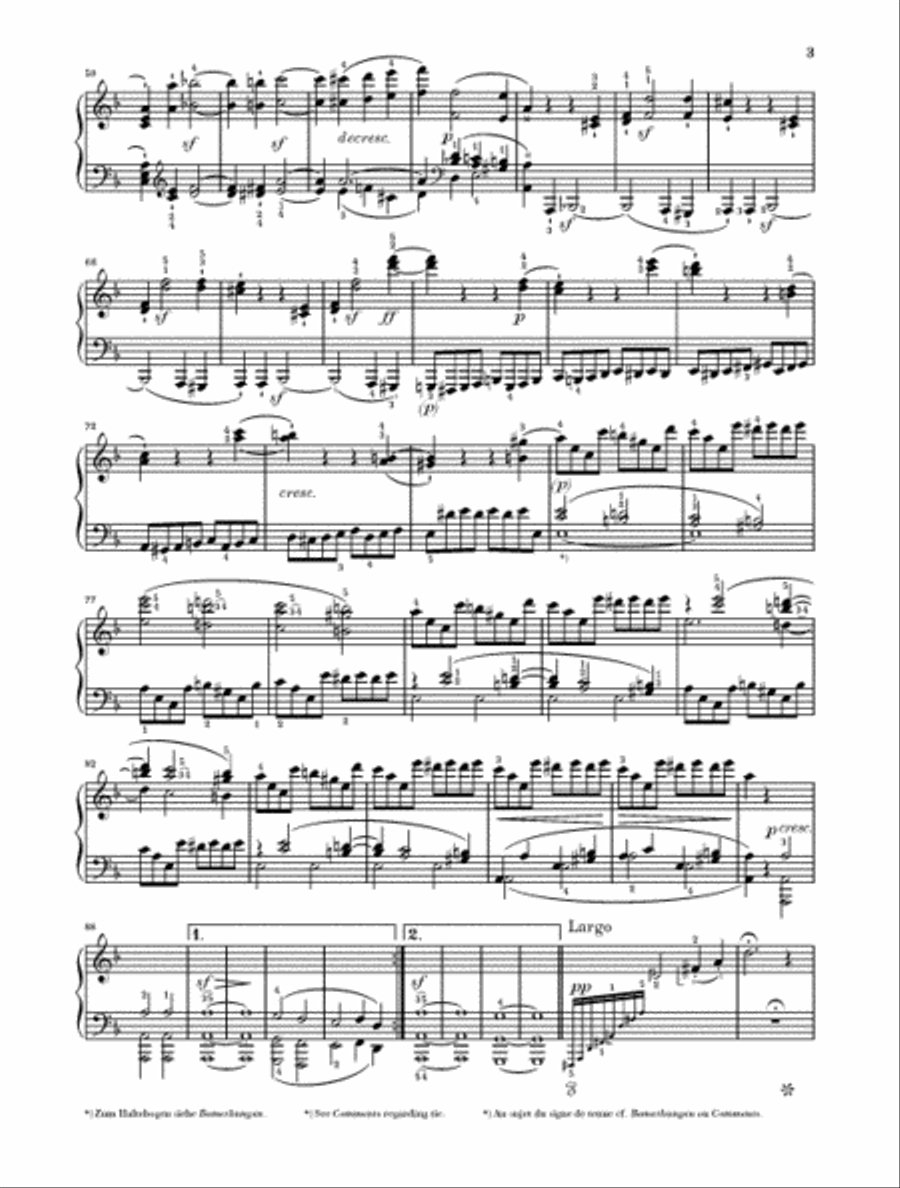 Piano Sonata No. 17 in D Minor Op. 31 Piano Solo scores gallery preview page 4