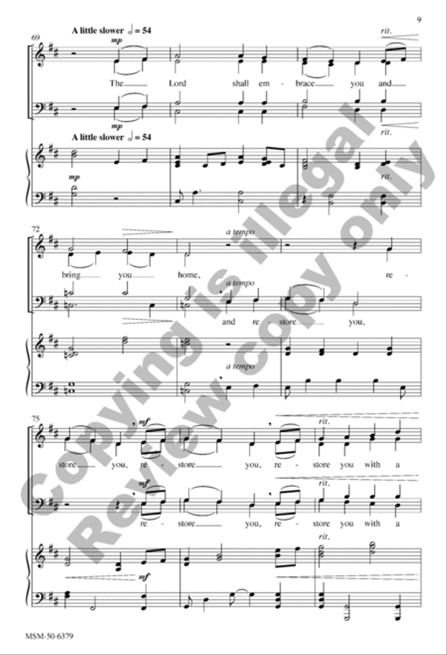 Rejoice and Sing 4-Part scores gallery preview page 9