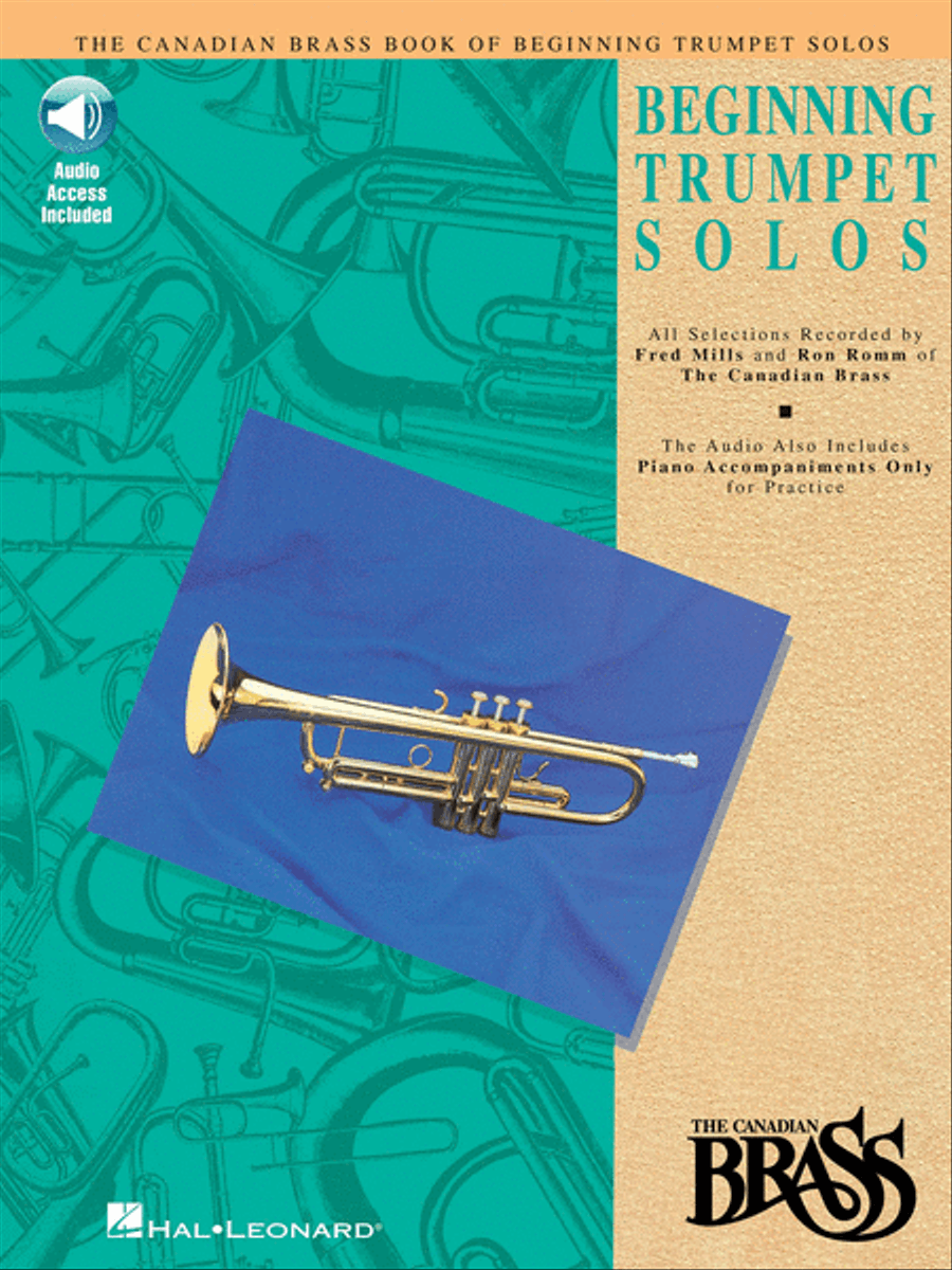 Canadian Brass Book of Beginning Trumpet Solos Trumpet Solo scores gallery preview page 1