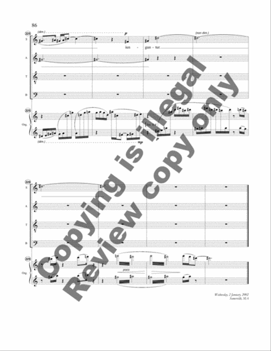 Hebrew, Latin, Greek Hebrew, Latin, Greek Divisi scores gallery preview page 14