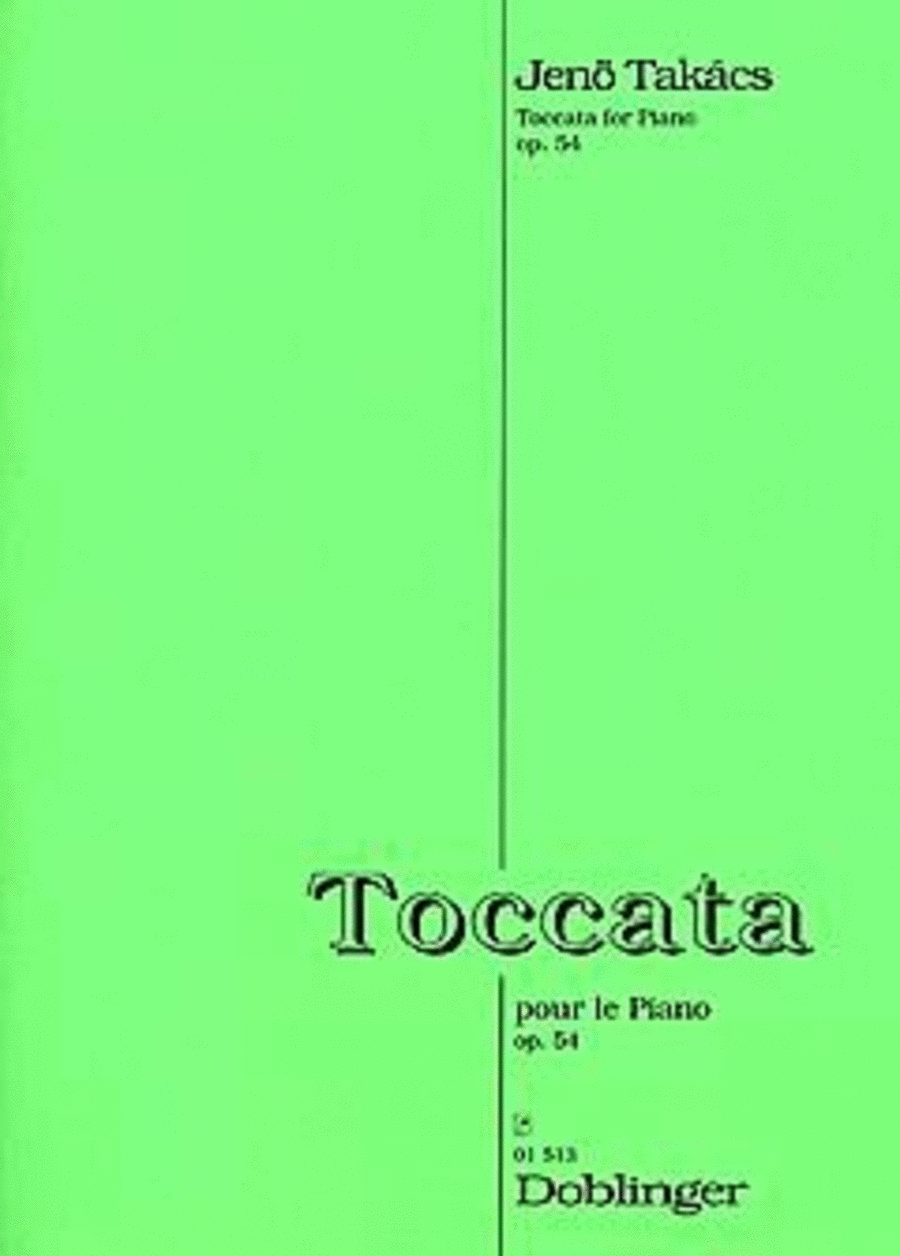 Toccata pour le piano op. 54