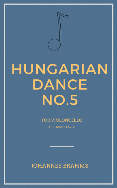 Hungarian Dance No.5 for Violoncello image number null