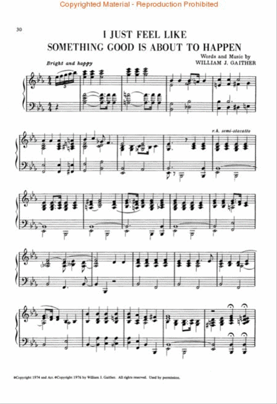 Bock's Best - Volume 1 Piano Solo scores gallery preview page 3