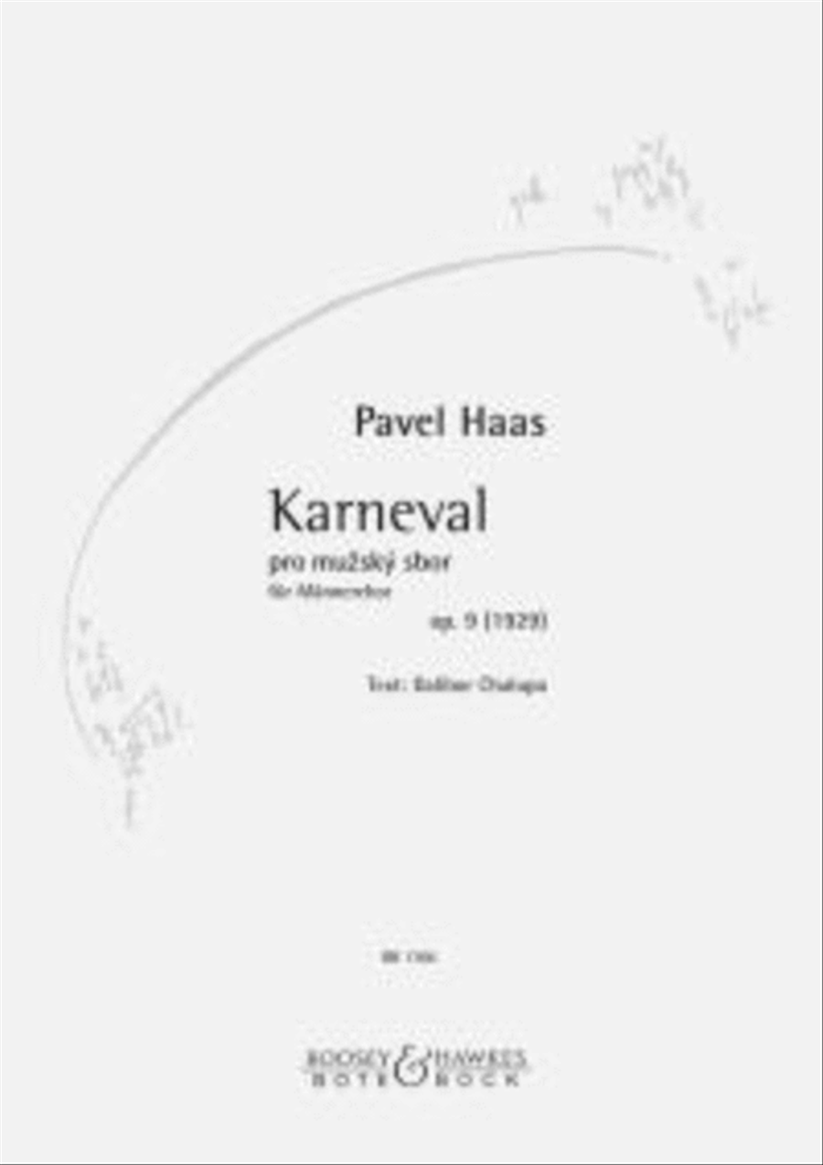 Carneval op. 9 A Cappella scores gallery preview page 1