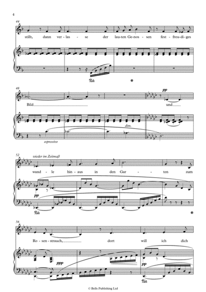 Heimliche Aufforderung, Op. 27 No. 3 (F Major)