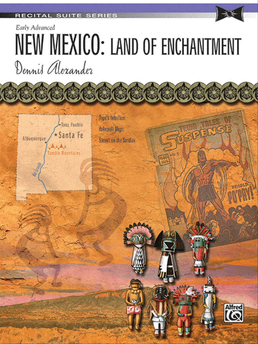 New Mexico -- Land of Enchantment Piano Solo scores gallery preview page 1