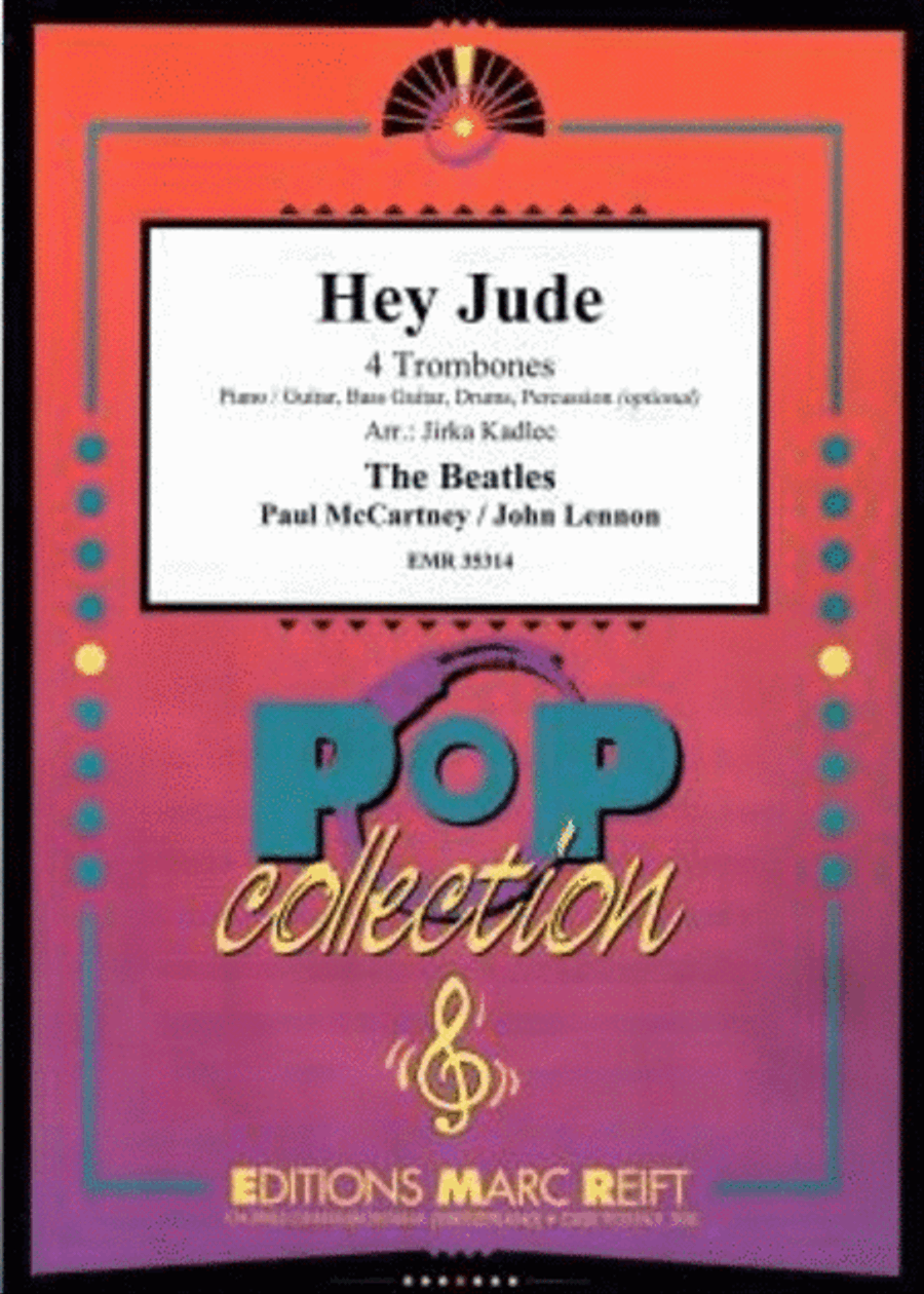 Hey Jude Hey Jude Trombone Quartet scores gallery preview page 1