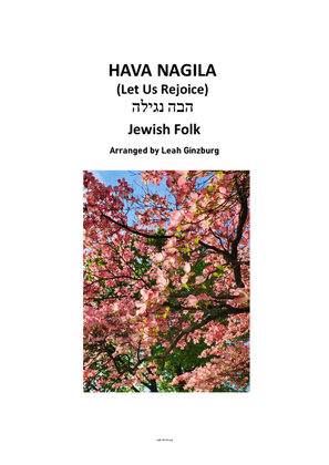 Book cover for Hava Nagila (Let us Rejoice)