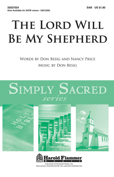 The Lord Will Be My Shepherd image number null