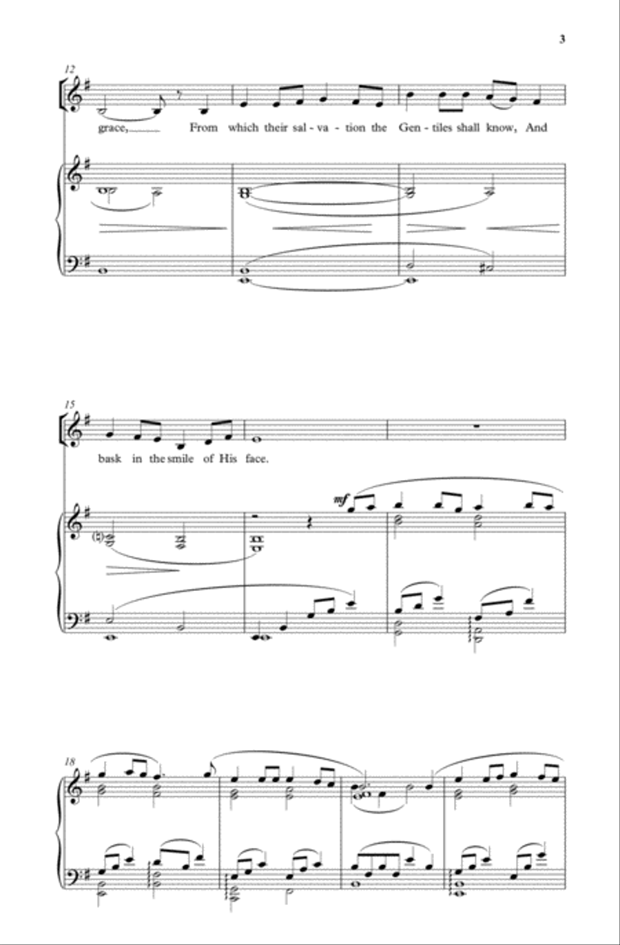 His voice as the sound His voice as the sound 4-Part scores gallery preview page 3