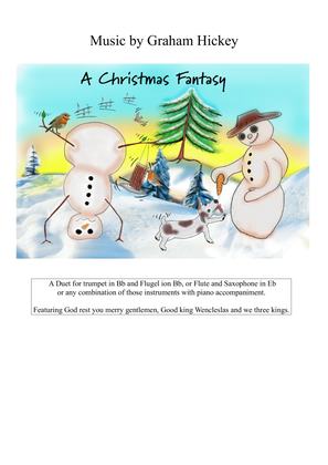 A Christmas Fantasy, a duet with piano accompaniment