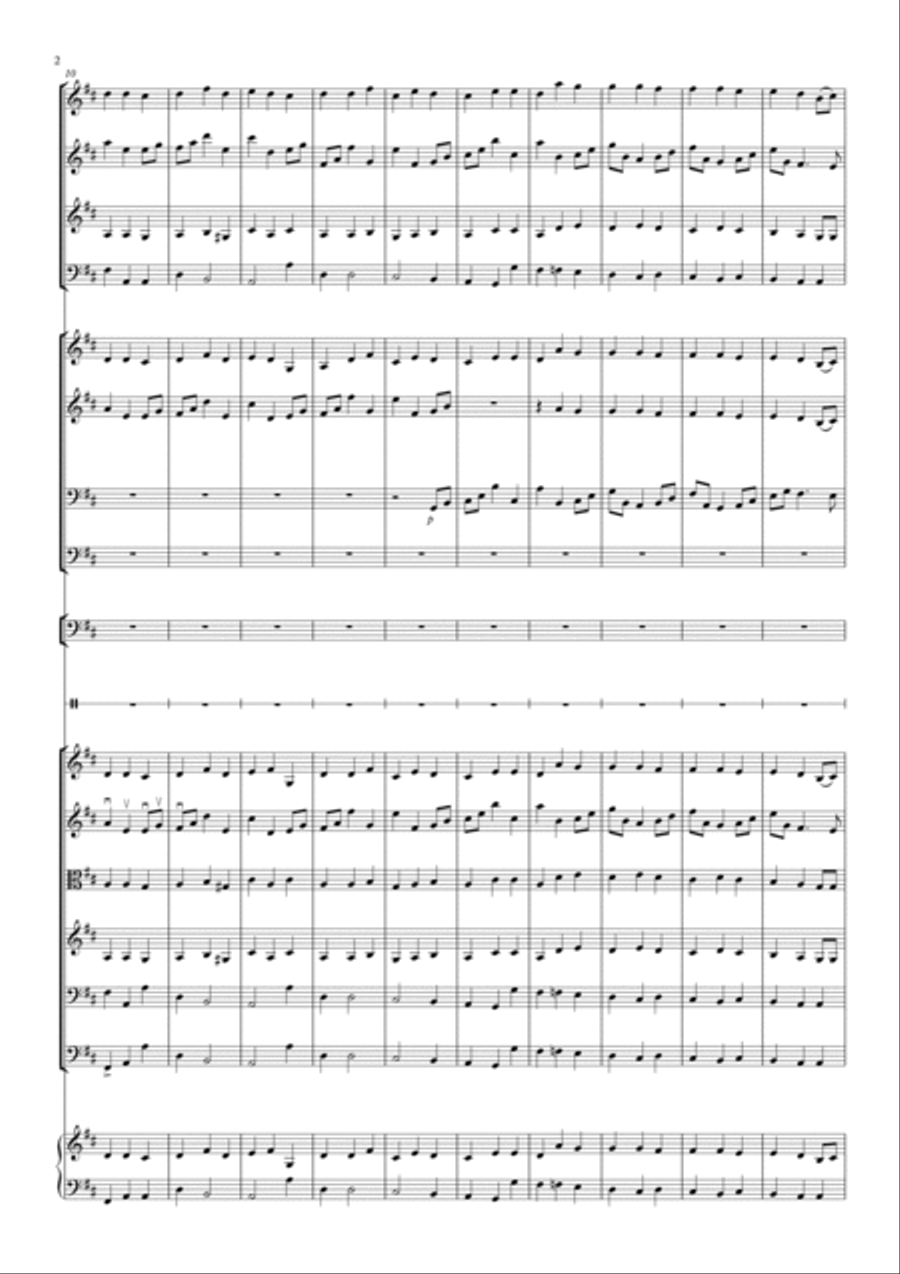 Nimrod (from the Enigma Variations) for School Orchestra Full Orchestra scores gallery preview page 2