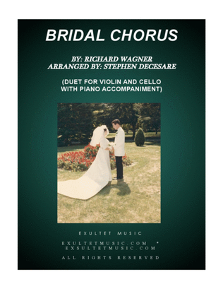 Book cover for Bridal Chorus (Duet for Violin and Cello - Piano Accompaniment)