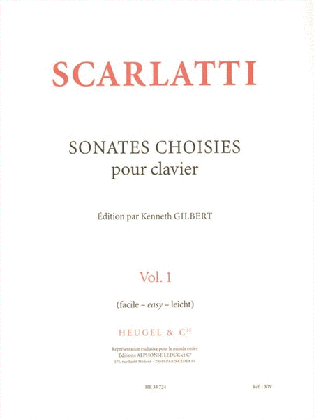 Selected Sonatas For Harpsichord (volume 1)