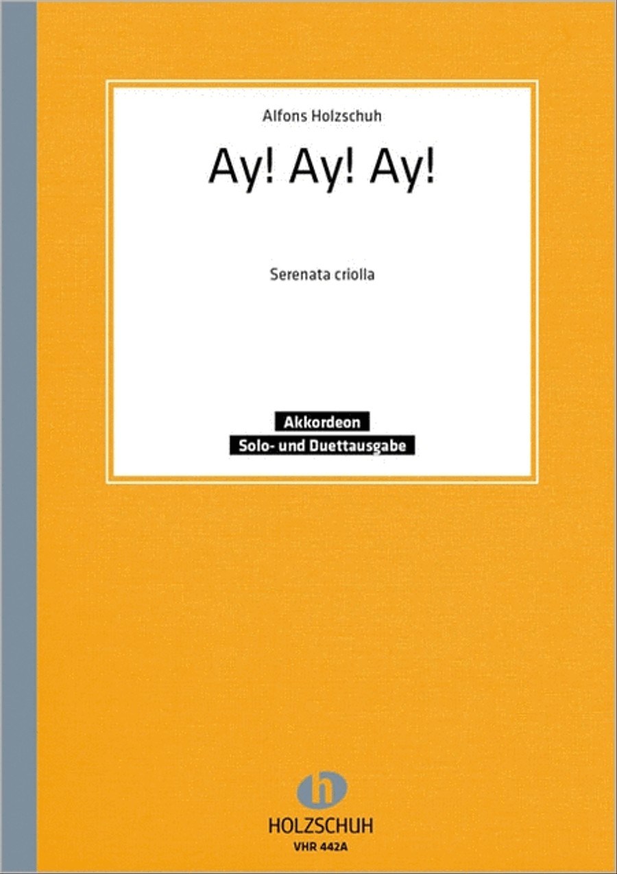 Ay! Ay! Ay! Accordion scores gallery preview page 1
