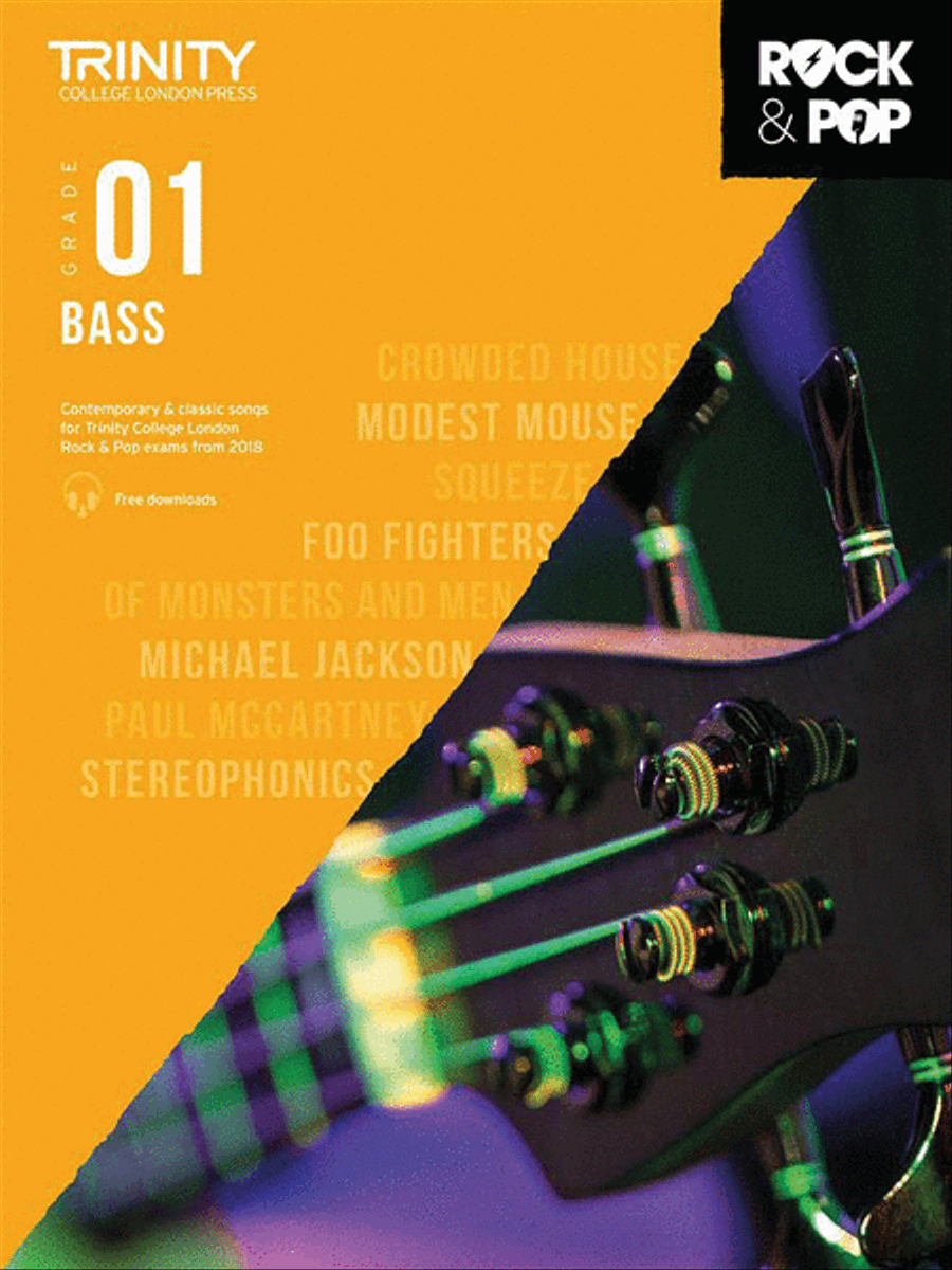 Trinity Rock & Pop 2018 Bass Bass Guitar scores gallery preview page 1