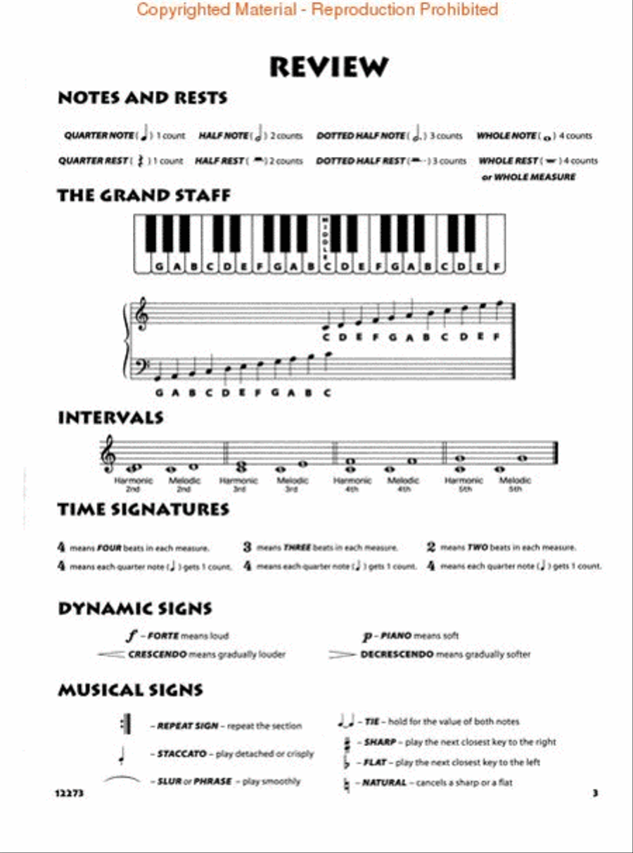 Beanstalk's Basics for Piano Piano Method scores gallery preview page 2