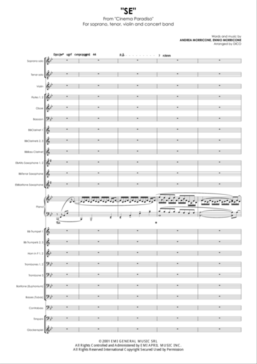Se Concert Band scores gallery preview page 3