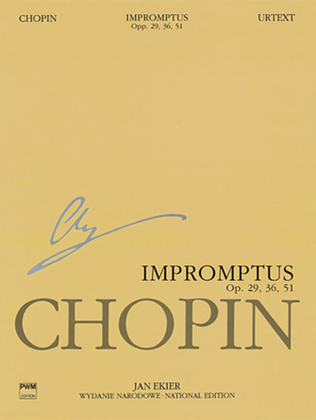 Book cover for Impromptus Op. 29, 36, 51