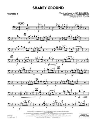 Shakey Ground (arr. Paul Murtha) - Trombone 3