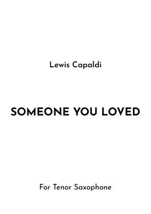 Book cover for Someone You Loved