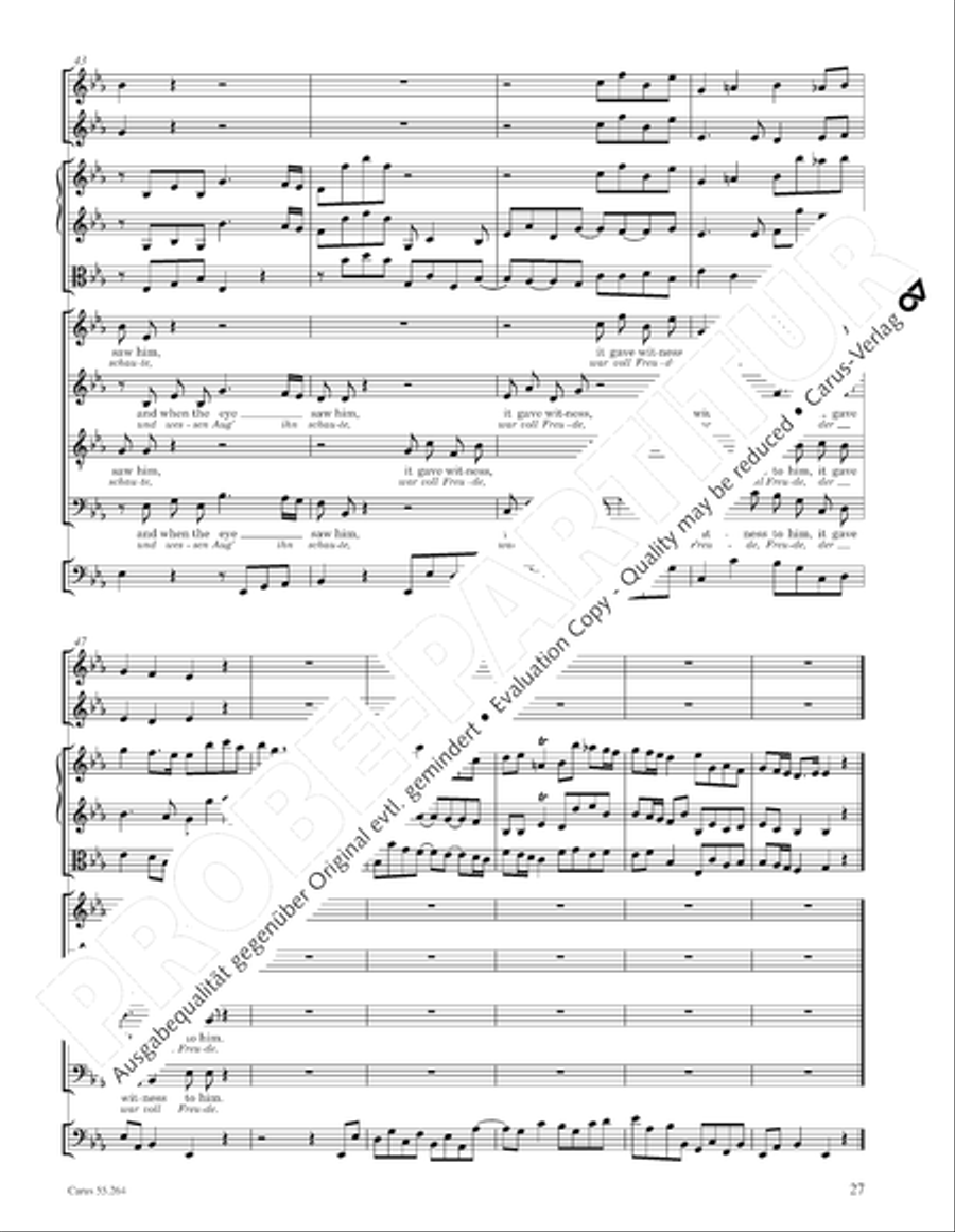 Israel in Egypt - Part I Israel in Egypt - Part I 4-Part scores gallery preview page 39
