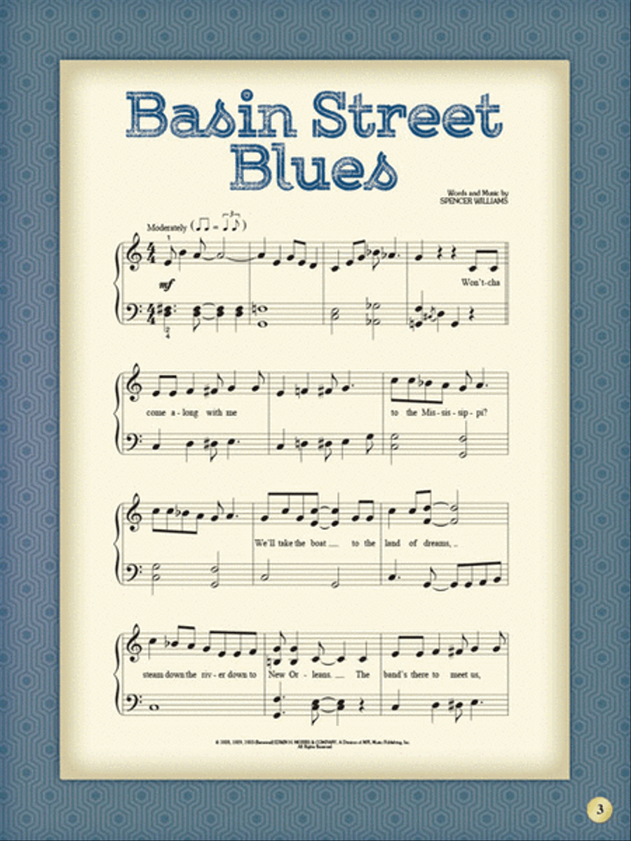 My First Jazz Standards Song Book Easy Piano scores gallery preview page 3