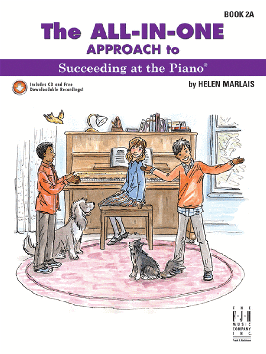The All-In-One Approach to Succeeding at the Piano, Book 2A Piano Method scores gallery preview page 1