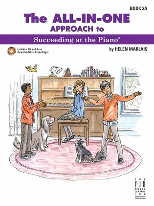 Book cover for The All-In-One Approach to Succeeding at the Piano, Book 2A