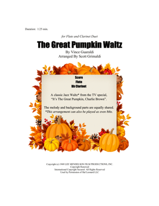The Great Pumpkin Waltz