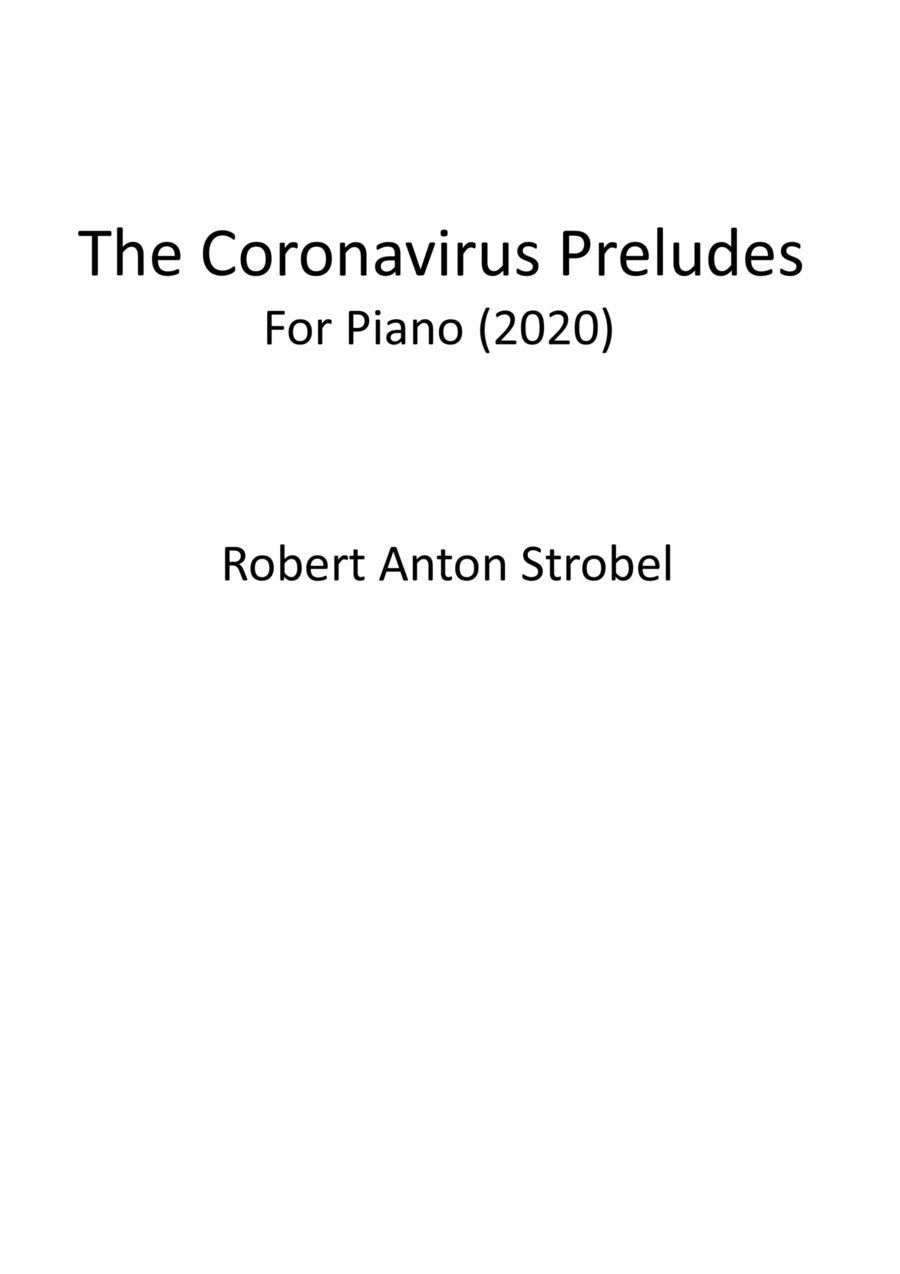 The Coronavirus Preludes Score scores gallery preview page 1