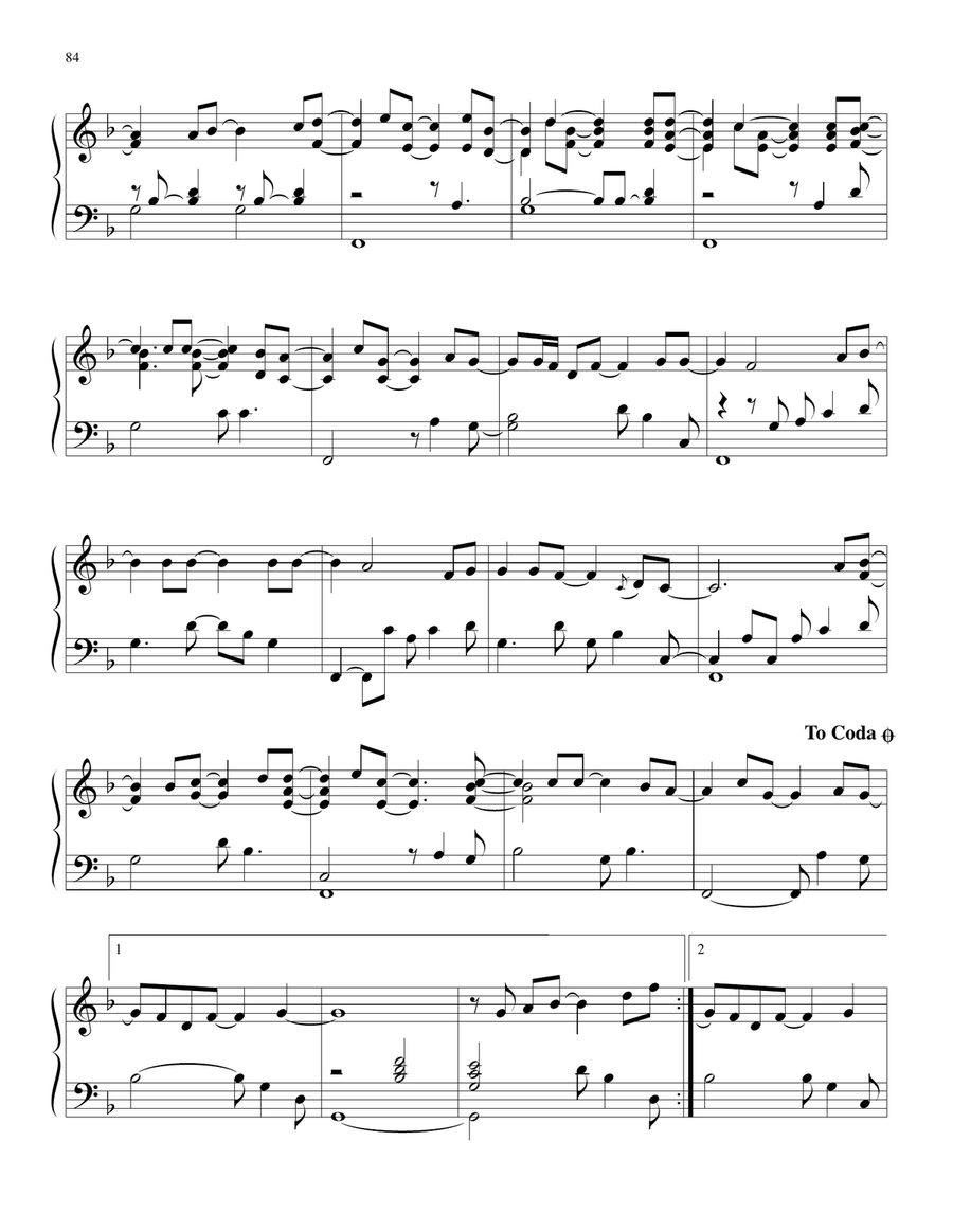 Tapestry Tapestry Piano Solo scores gallery preview page 3