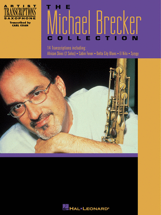 Book cover for The Michael Brecker Collection