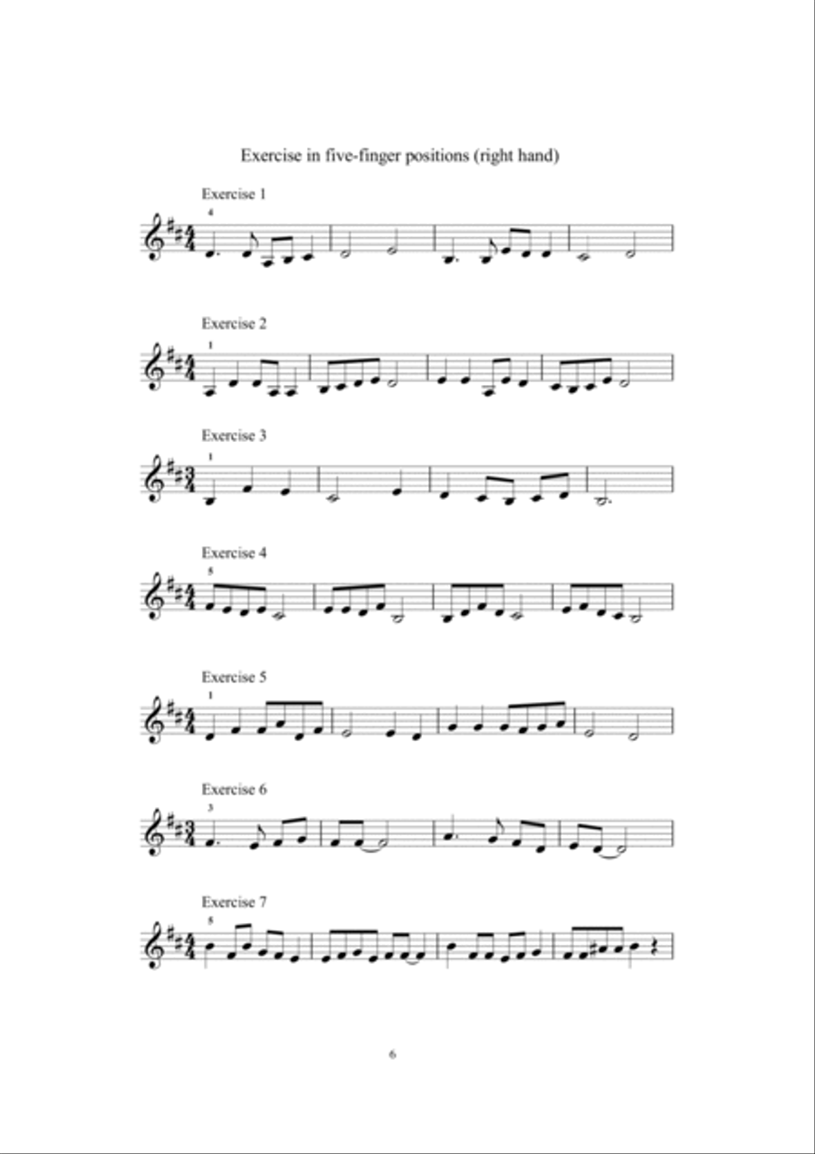 The Key Signature Trainer for Piano (2 Sharps) Piano Method scores gallery preview page 6