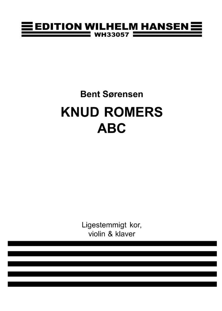 Knud Romers ABC Knud Romers ABC SSAA scores gallery preview page 1