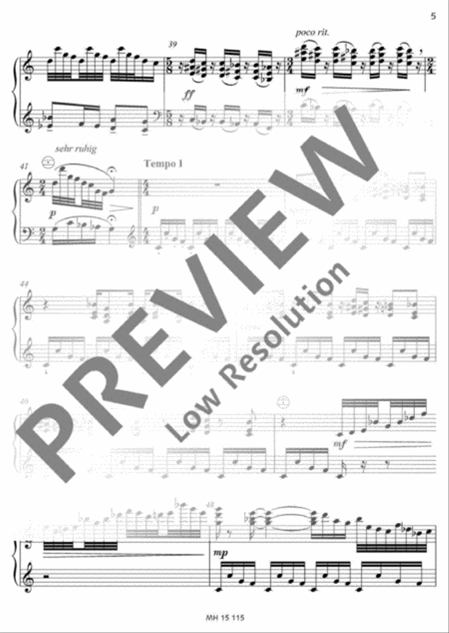 Sommer-Mosaik Sommer-Mosaik Accordion scores gallery preview page 6