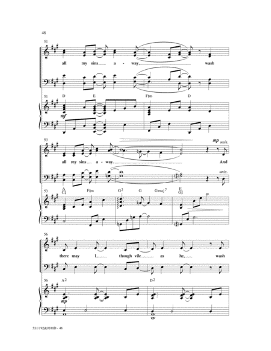 The Lamb 4-Part scores gallery preview page 29